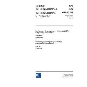   AC)   Particular requirements   Part 52 Symbols IEC TC/SC 13 Books