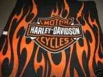 Official Harley Davidson Picnic Tote & Throw Blanket Features