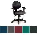 OFM 24 hour Antimicrobial Vinyl Task Chair with Arms 