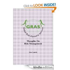 Thoughts on Risk Management Marc Leipoldt  Kindle Store