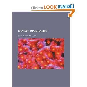  Great inspirers (9781235848063) John Augustine Zahm 