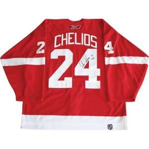 Chris Chelios Detroit Red Wings Autographed Replica Jersey