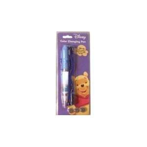  Disney Pooh & Friends Color Changing Light Pen w/Lanyard 