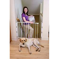 Regalo 2 in 1 Top of Stairs Safety Gate  