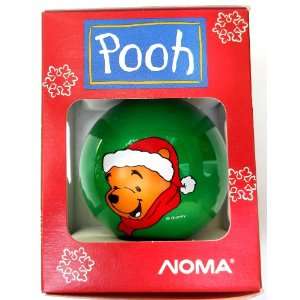  Winnie the Pooh Glass Green Ornament