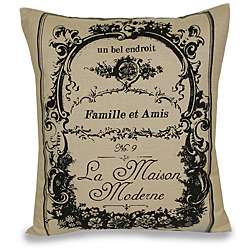 Modern House French Pillow  
