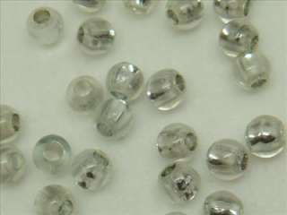   transparent/clear Round Acrylic Plastic loose Craft Beads 5mm bsg98