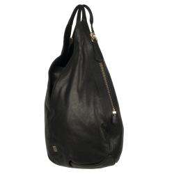 Givenchy Medium Tinhan Black Leather Hobo Bag  
