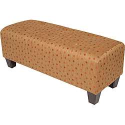 Striated Dots Tufted Bench  