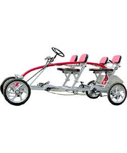 Four person Steel Quad Cycle Roadster  