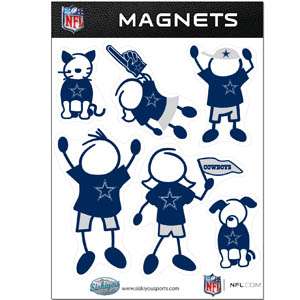 NFL Family Magnet Sets    Use on Car, Refrig Choose Your Team  FLAT 