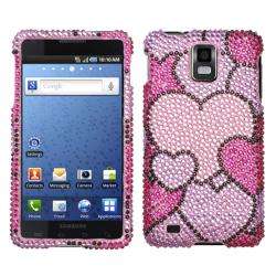 Samsung Infuse 4G Cloudy Hearts Rhinestone Case  Overstock