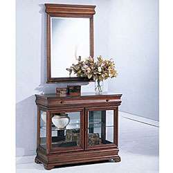 Louis Phillipe Bombay Vanity and Mirror Set  