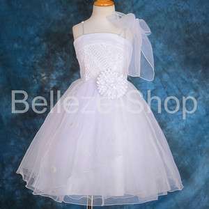 Wedding Flower Girls Party Pageant Dress Size 3T 7  