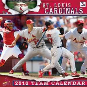  St. Louis Cardinals 2010 12x12 Team Wall Calendar Sports 