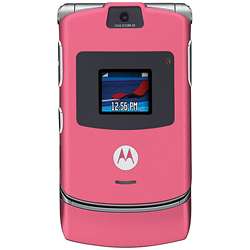 Motorola V3 Satin Pink Unlocked GSM Cell Phone  Overstock