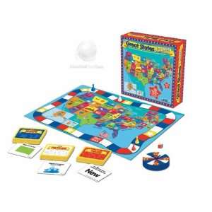   Great States US Geography Game   Junior Edition: Toys & Games