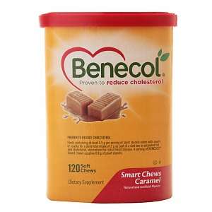 Benecol Smart Chews, Caramel, 120 Count Soft Chews  