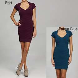 French Connection Womens V neck Bandage Dress  Overstock