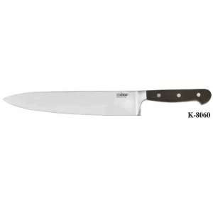  PrecisionPro Forged Chefs Knife With Black Wood Handle 