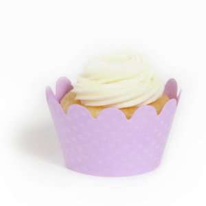  Dress My Cupcake Maya Mini Lavender Cupcake Wrappers, Set 