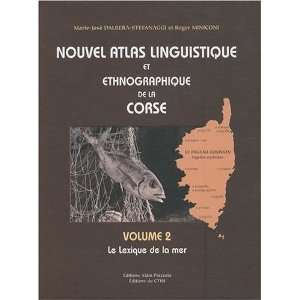  nouvel atlas linguistique de la corse (9782735506514 