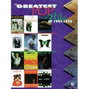  The Greatest Pop Hits of 97 98 (9780769258430) Alfred 