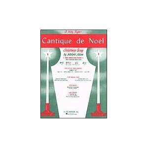  Cantique de Noel O Holy Night Medium Low in C and Piano 