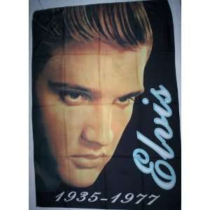  ELVIS 5x3 Foot Cloth Textile Fabric Poster: Home & Kitchen