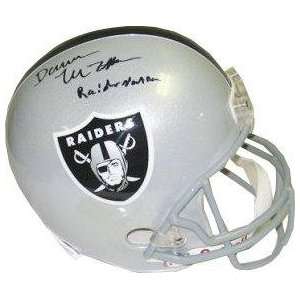 Darren McFadden Autographed Helmet   Proline   Autographed NFL Helmets 