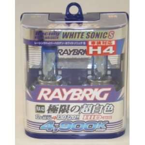 Raybrig H4 White Sonic S 4900K 60/55 Watt  130/120 Watt Replacement 