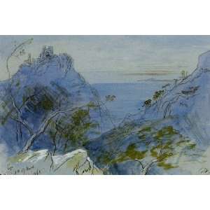 Hand Made Oil Reproduction   Edward Lear   32 x 22 inches   Eze Cote 