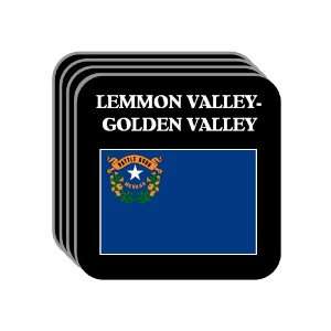US State Flag   LEMMON VALLEY GOLDEN VALLEY, Nevada (NV) Set of 4 Mini 