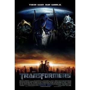  Transformers Original 27 X 40 Theatrical Movie Poster 