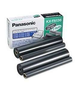 Panasonic KX FA136 Fax Replacement Ribbon (2 Rolls)  
