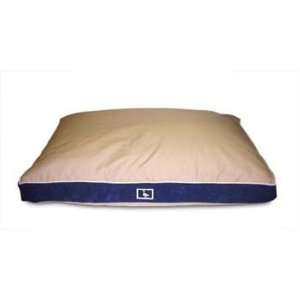  Pacific Coast Feather Bed Cover #3153 Tan with Blue Faux Suede 