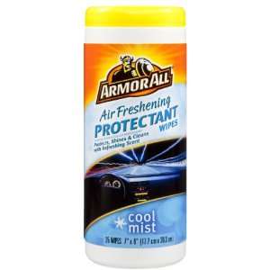  Armor All 78509 Cool Mist Air Freshening Protectant Wipe 