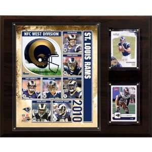  NFL St. Louis Rams 2010 Team Plaque