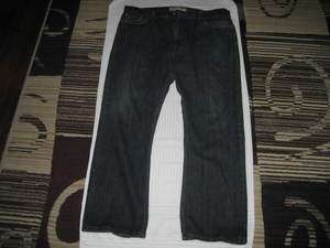 Vintage Mens 514 Levis Jeans 42 x 32 Slim Straight   dark blue used 
