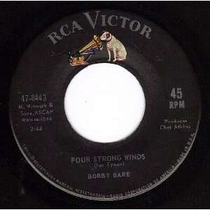  Four Strong Winds/Take Me Home (VG+ 45 rpm) Bobby Bare 