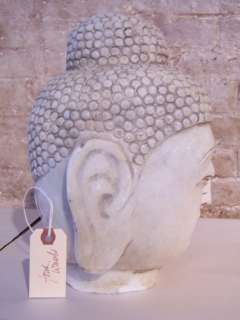 Chinese White Stone 12H Buddha Head ($495.00)  