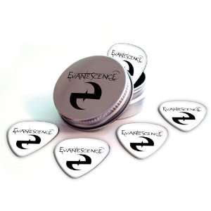  Evanescence Logo Electric Guitar Picks X 5 (2 Sided Print 