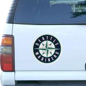 Seattle Mariners 12 Team Logo Car Magnet:  Sports 