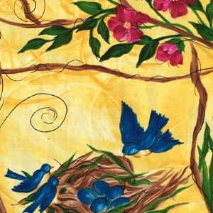  Bluebird Dish quilt design by Fine Lines Fabrics 
