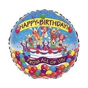   All of Us 18 Inch Foil Mylar Balloon 2 Pack