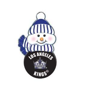 BSS   Los Angeles Kings NHL All Star Light Up Acrylic Snowman Ornament 
