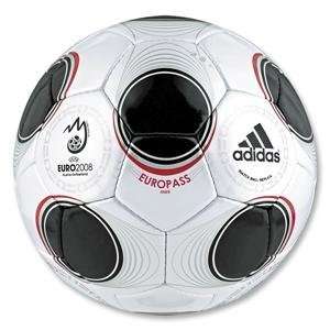  adidas Euro 2008 Mini Soccer Ball (Chrome): Sports 