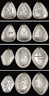 Sterling Silver Towle 12 Days of Christmas Ornaments  