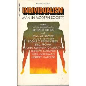  Individualism Man in Modern Society Books