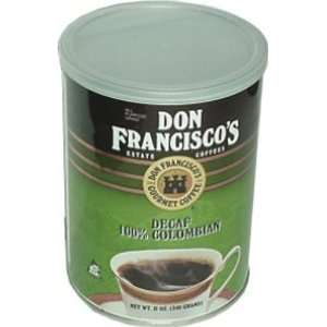 Don Francisco Family Reserve Decaf 100% Colombia Whole Bean Coffee, 32 